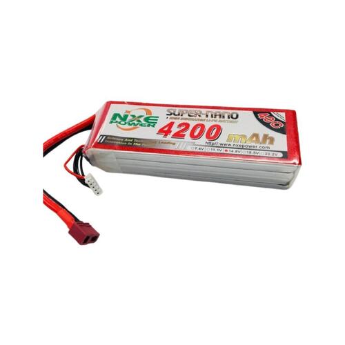 14.8V 4200mAh LiPo 4S Battery Pack with Deans Connector