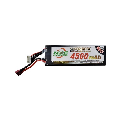 22.2V 4500mAh LiPo 6S Battery Pack with Deans Connector