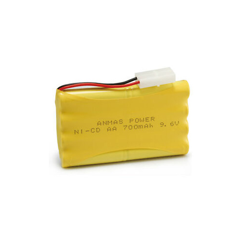 9.6V 700mAh Ni-Cad Battery Pack with Mini Tamiya Connector