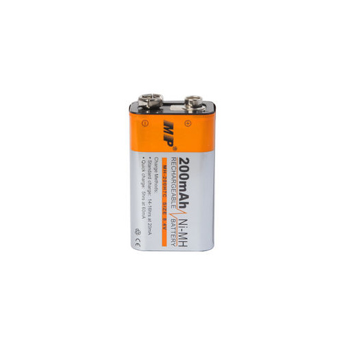 9V 200mAh Ni-MH Rechargeable Battery