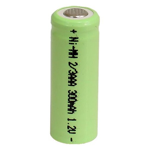 2/3 AAA 300mAh Ni-MH Rechargeable Battery