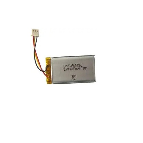 3.7V 1000mAh Li-Po Rechargeable Battery with 3 Pin Molex Connector