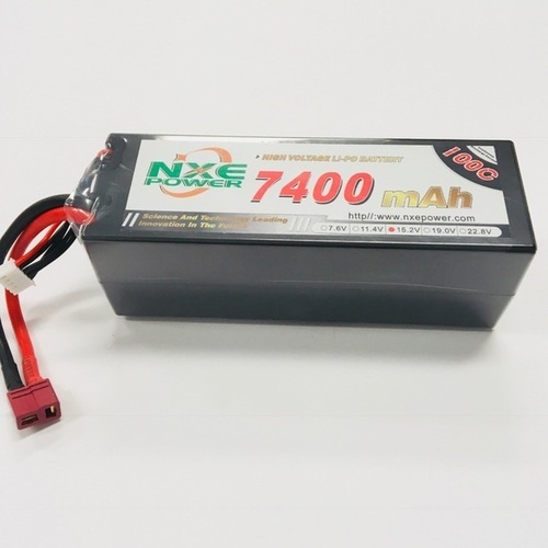 15.2V 7400mAh LiPo Battery Pack with Deans Connector