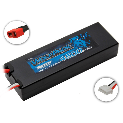 11.1V 4500mAh LiPo Battery Pack with Deans Connector - Wolfpack