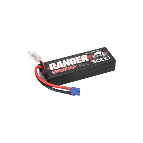 7.4V 5000mAh 2S 60C Li-Po Battery with EC3 Connector