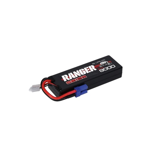7.4V 8000mAh 2S 50C Li-Po Battery with EC5 Plug