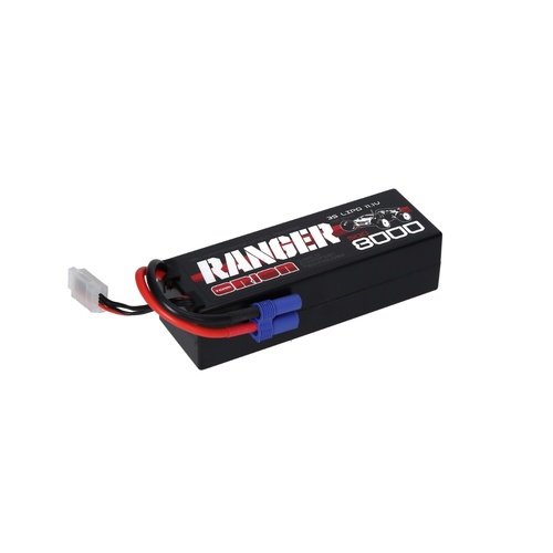 11.1V 8000mAh 3S 50C Li-Po Battery with EC5 Plug