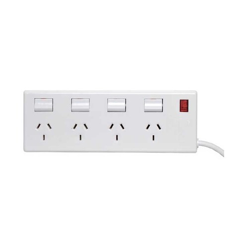 4 Way Switched Mains Power Board