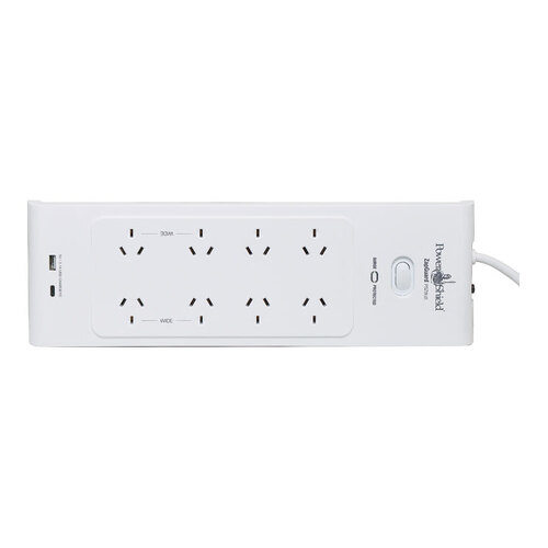 Surge Protected 8 Way Power Board
