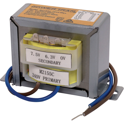 6-15V / 240V 1A EI Core Transformer
