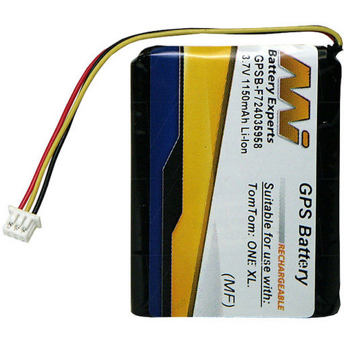 3.7V 1150mAh Li-ion Rechargeable Battery with 3 pin Connector