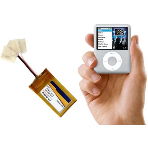 3.7V 300mAh Li-ion Rechargeable Battery with Bare Wires