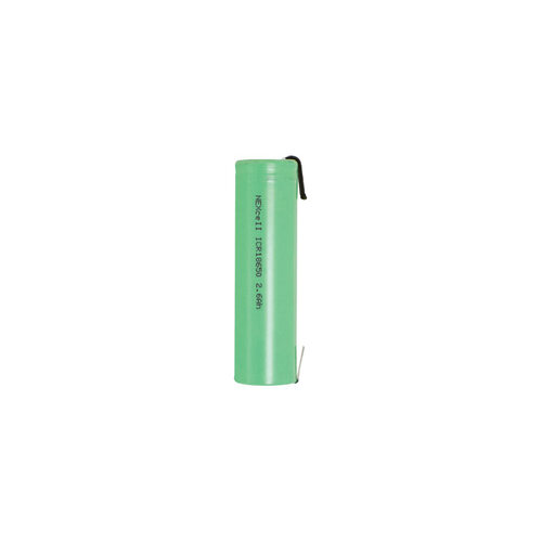 18650 3.7V  2600mAh Li-Ion Rechargeable Battery with Solder Tag