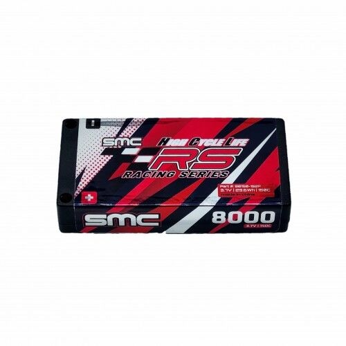 3.7V 8000mAh  150C Battery 5mm Inboard Hardcase