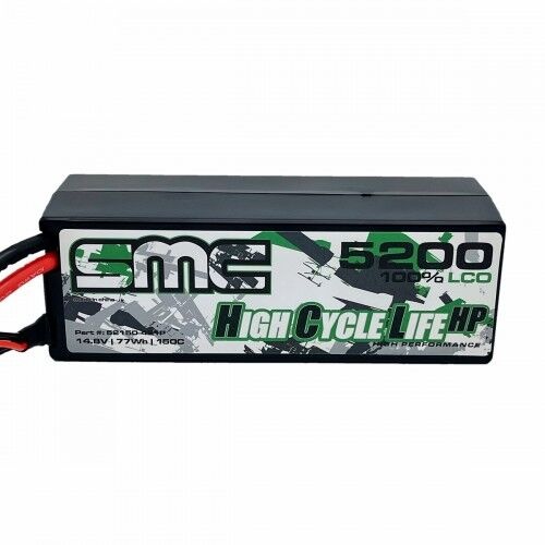 14.8V 5200mAh 150C Hardcase Li-Po Battery with Traxxas Connector