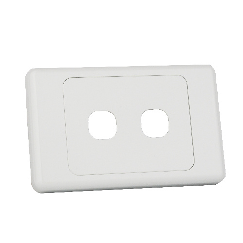 Double Gang Wall Plate without Switch