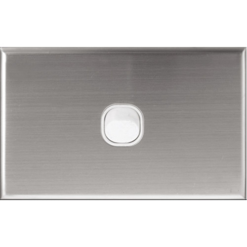 Silver Face Plate Cover for Alpha Series Wall Plate Switches