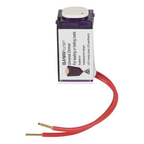 Push Button Dimmer Mechanism Insert - CLIPSAL® Compatible