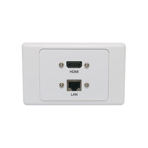 Wall Plate with RJ45 Cat6 and HDMI Socket