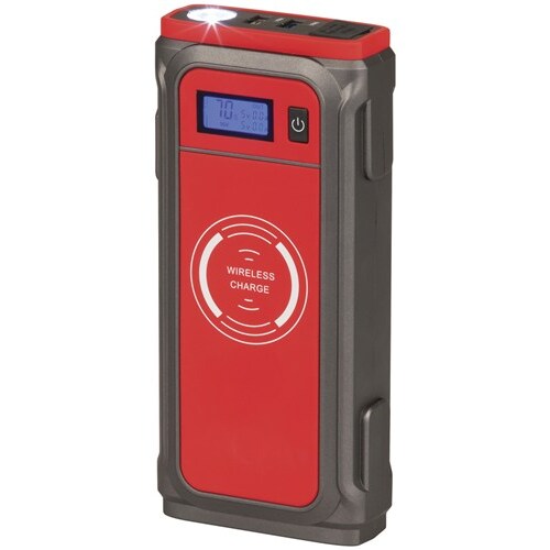 12V 1000A  Lithium Jump Starter/Power Bank w/ Wireless Charger