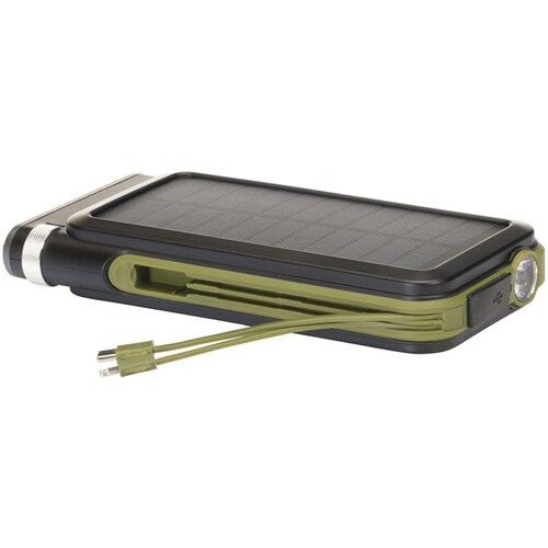 20,000mAh Solar Power Bank with Wireless Charger & FM Radio