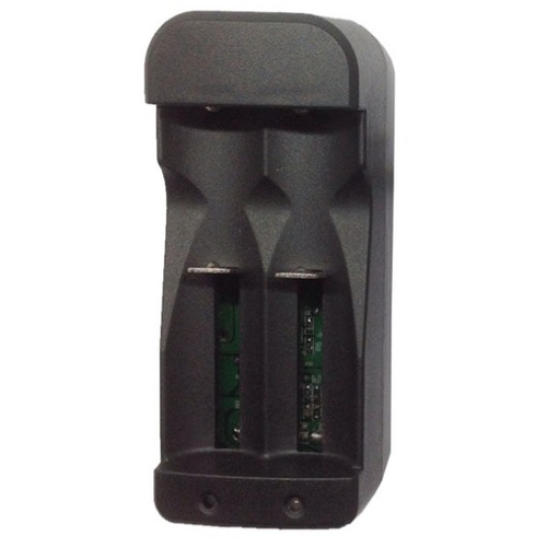 Dual 3.7V Cylindrical Cell Li-ion Battery Charger