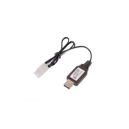 6V Battery Pack USB Charger with Mini Tamiya Connector