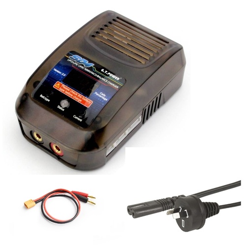 240V 20W Li-Po & Li-ion Balance Charger for 2s, 3s and 4s XT60 Battery packs