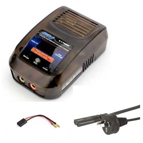 240V 20W Li-Po & Li-ion Balance Charger for 2s, 3s and 4s Traxxas Battery packs