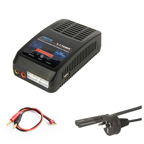 SD6 240V 50W Li-Po & Li-ion Balance Charger for 2s to 6s Deans Battery packs