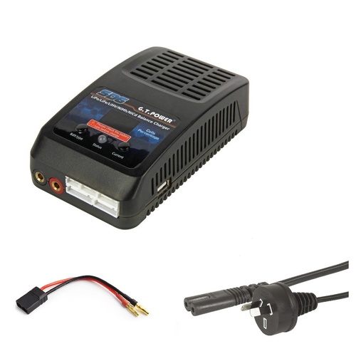 SD6 240V 50W Li-Po & Li-ion Balance Charger for 2s to 6s Traxxas Battery packs