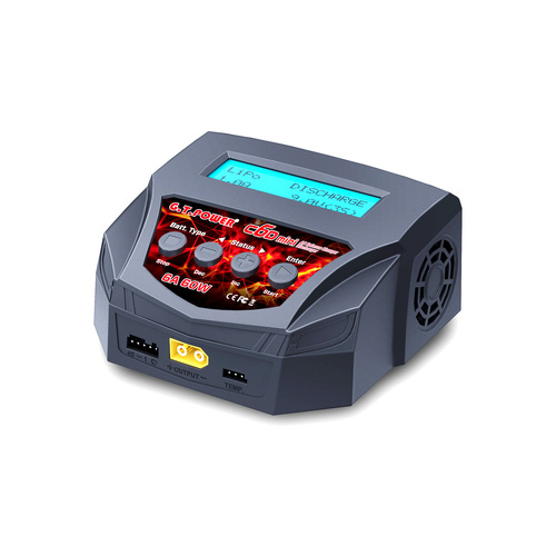 C6D Mini 100W AC/DC Multi-function Balance Battery Charger