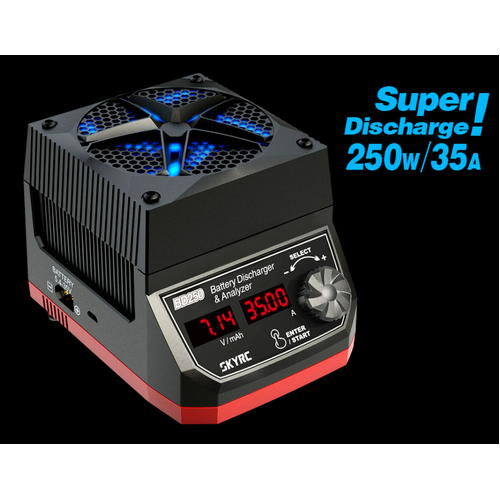 BD250 Battery discharger and analyzer