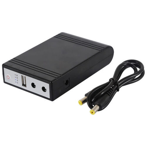 USB 5V, 9V & 12V Output Mini UPS Power Bank w/ 240V Charger