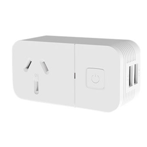 Smart Wi-Fi Controlled Mains Power Socket with Dual USB Ports
