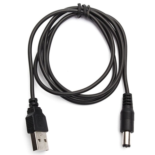 1m USB A Plug to 2.1mm DC Plug Cable