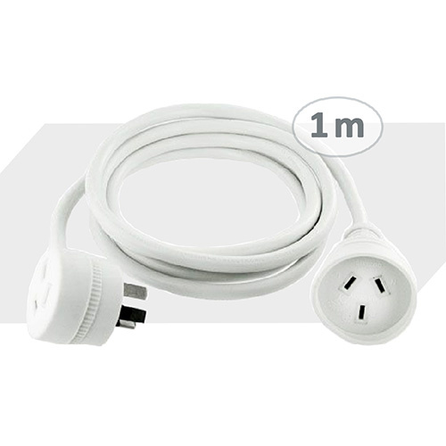 1m Piggy Back Extension Cord