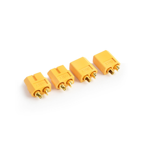 XT-60 Plug and Socket - 2 Pairs Pack