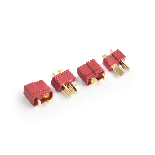 Deans T-Plug Plug and Socket  - Male and Female 2 Pairs