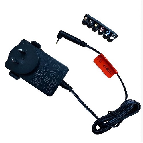 9V DC 3A Power Supply with 7 Interchangeable DC Plugs