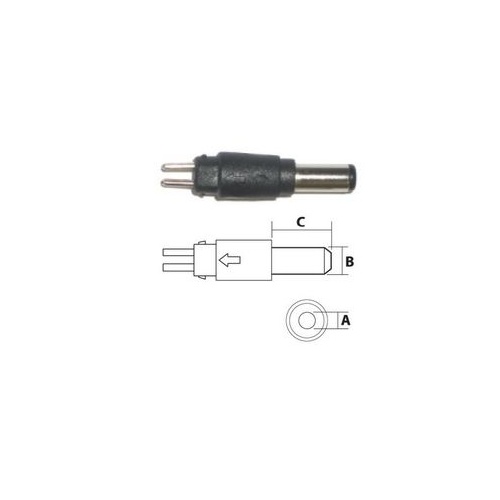 3.1mm Reversible DC Plug
