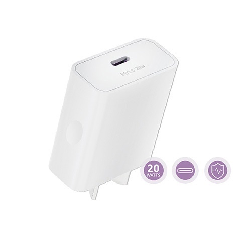 PD20W USB-C Port Mains Fast Charger