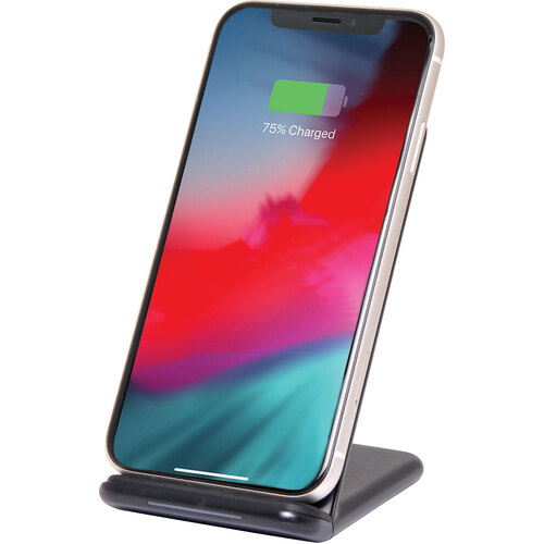 15W Wireless Charging Stand for Smartphone with USB QC3.0 Mains Charger