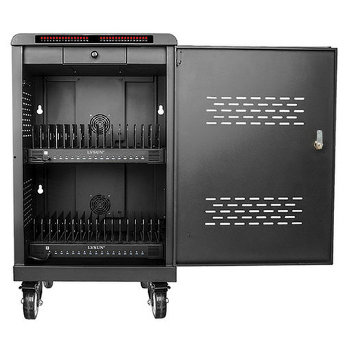 32 Port 2000W USB Type-C PD Charging Cabinet Cart