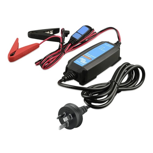 6/12VDC 1A IP65 Bluetooth® Intelligent Lead Acid and Lithium Battery Charger