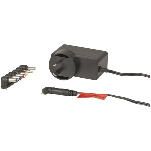 12V DC 1.5A Slim Power Supply 7x DC Plugs