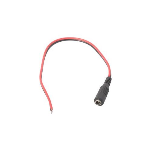 300mm 2.1mm DC Socket to Bare end Power Cable