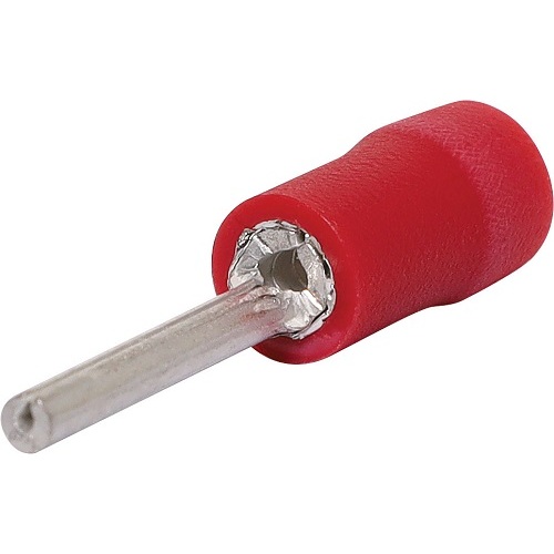 Red Pin Terminal Crimp Pk 10