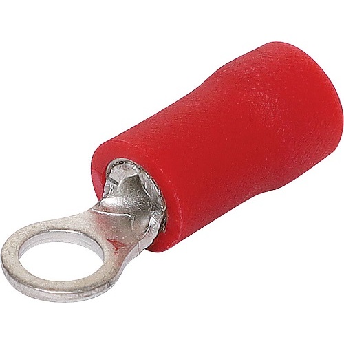 Red 4mm Ring Crimp Pk 1000