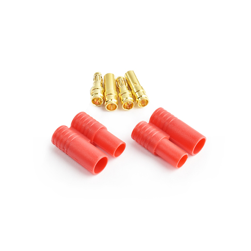 HXT 3.5mm Plug Gold Connector 2 Pack